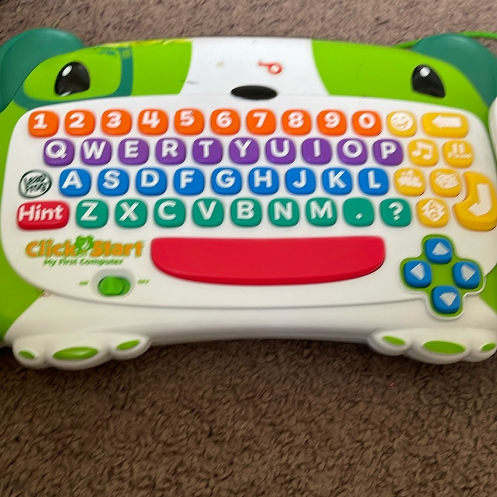 Leap Frog Click Start My First Computer keyboard only